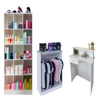 Expositores Colméia Balcão com Arara e Balcão de Atendimento - 1