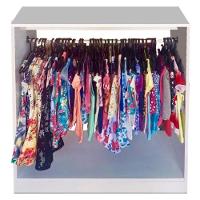 Expositores Colméia Balcão com Arara e Balcão de Atendimento