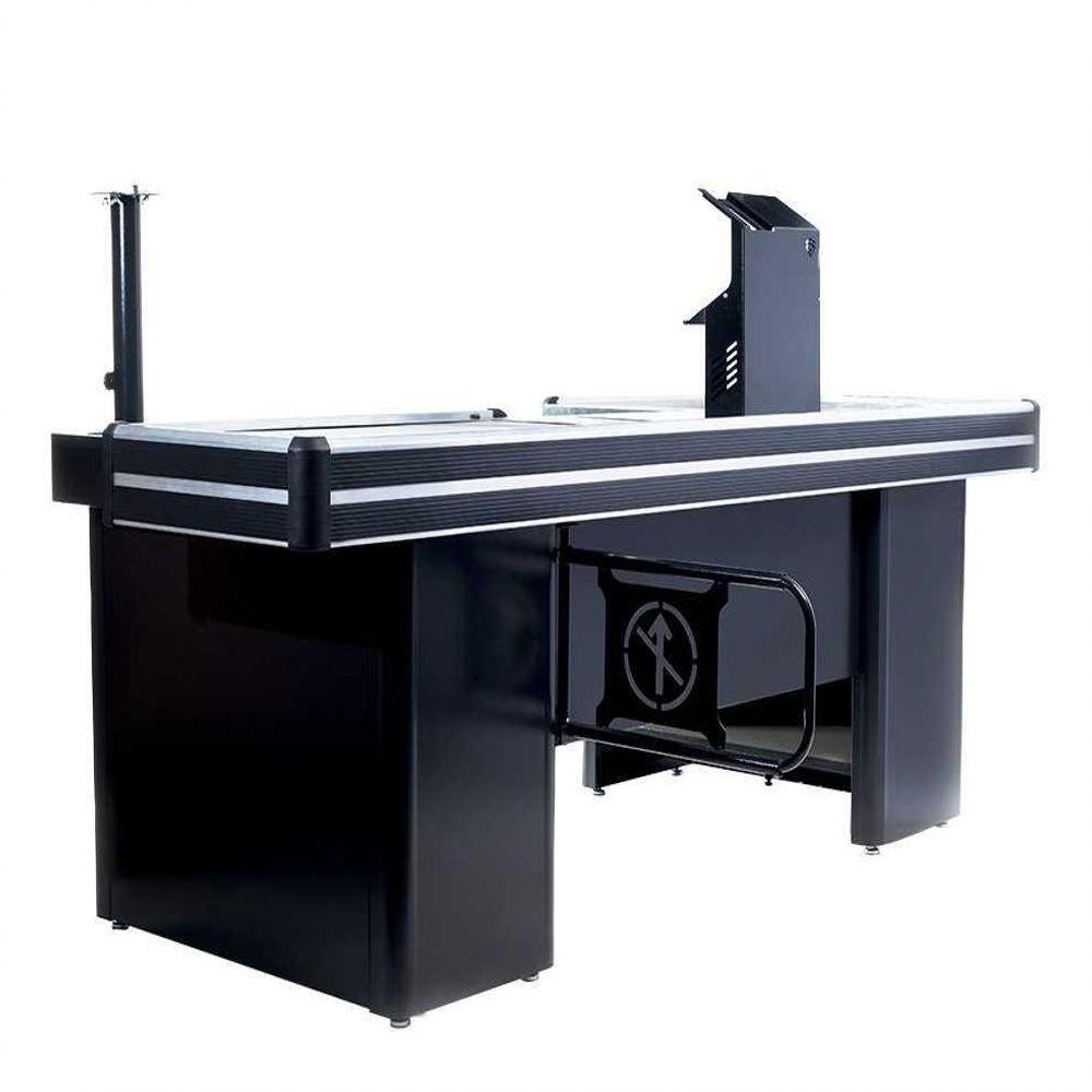 Check Out 1,50 Metros Perfil Rígido C/ Recorte Para Balança Preto - Sa - 1