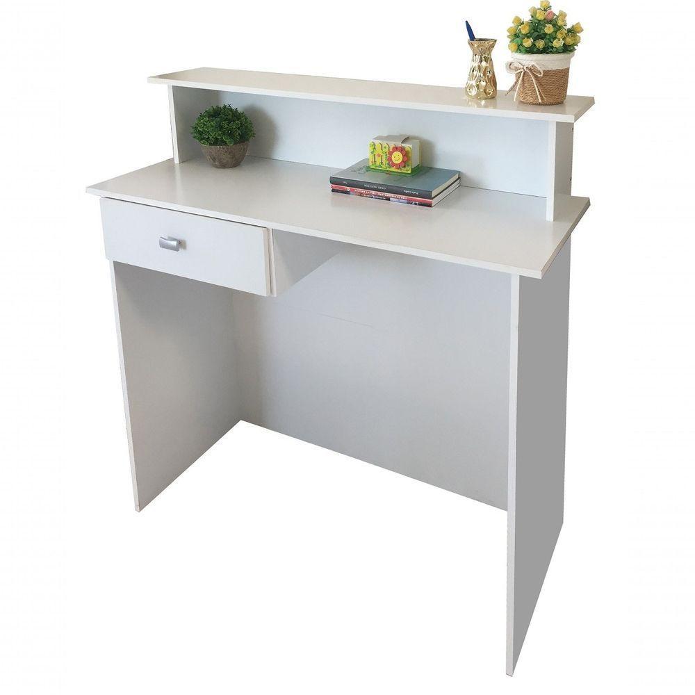 Balcão Caixa Recepção Atendimento com Gaveta Magia Móveis - 1