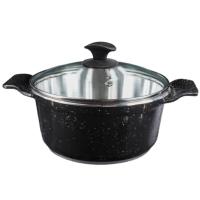 Caçarola Preto Liso Alumínio Fundido Usinado Javali Aa 28Cm - 1