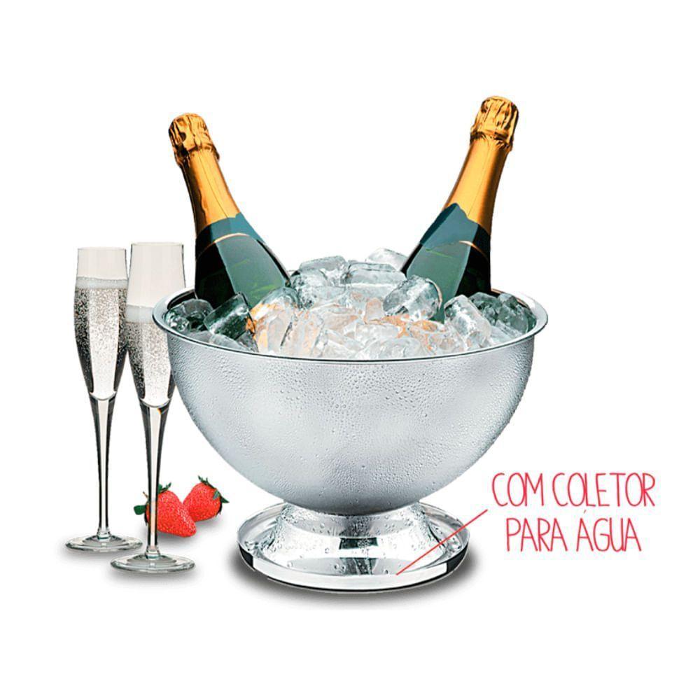 Champanheira Com Separador Para 3 Garrafas - Lyon ø 32 X 17,7 Cm 6 L - Brinox - 2