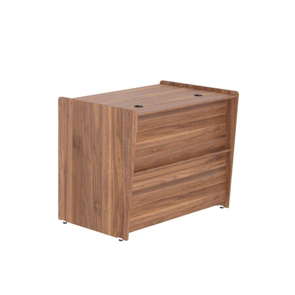 Mesa De Atendimento 1.36 Verdu Noce - 1