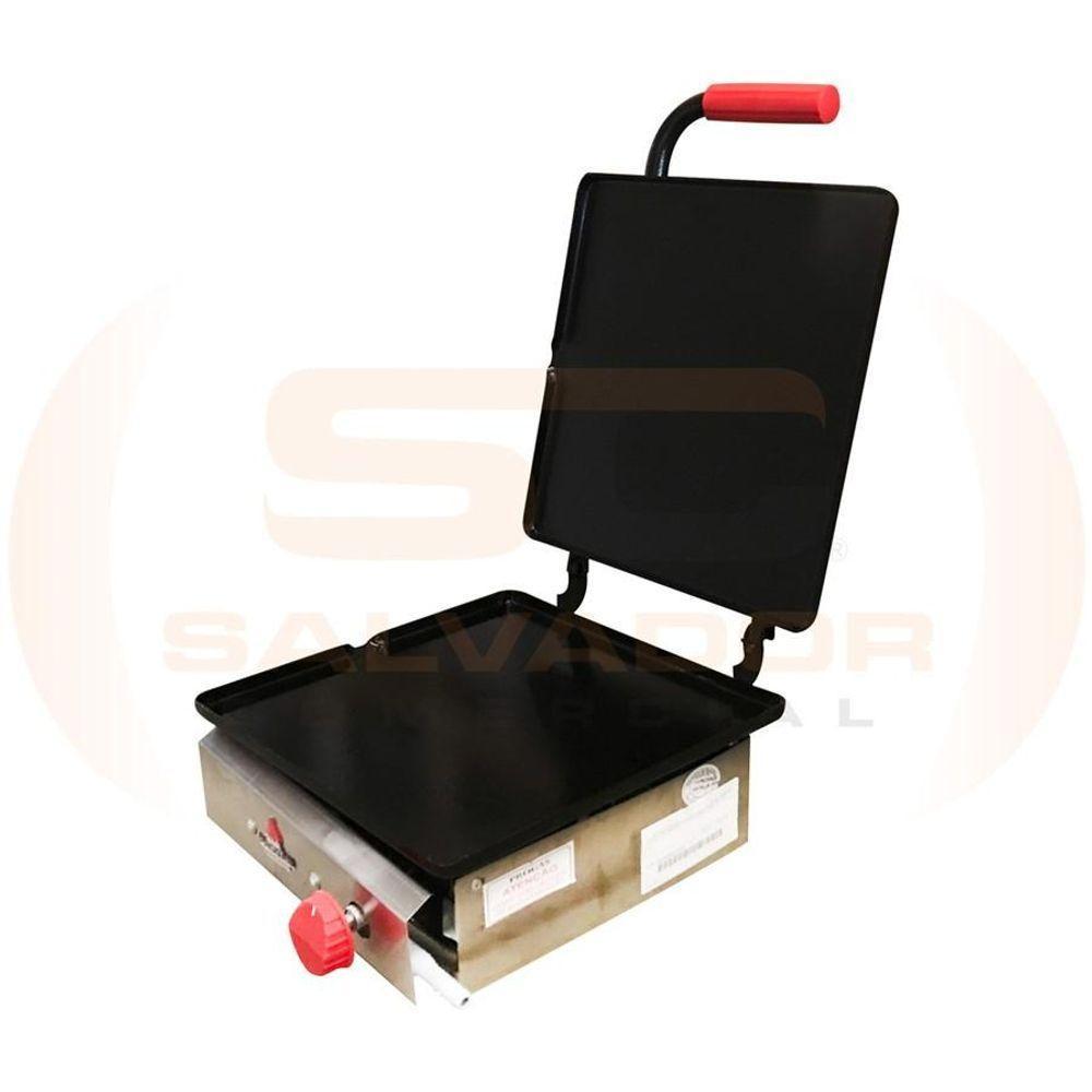 Prensa Sanduicheira Lanche Grill Simples 1 Prensa Menor Gás Pr-350 G - Progás - 6