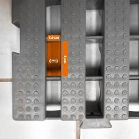 Kit - Estrado Plástico (2 Un) 4,5x50x50 Natural - Della Plast - 3