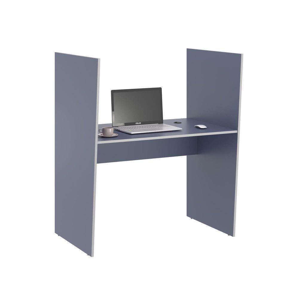 Guichê De Atendimento 1 Lugar Iron Azul - 1