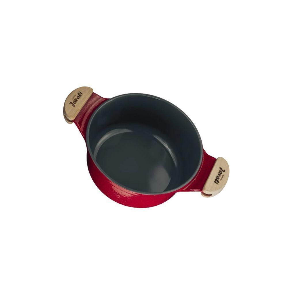 Caçarola Vermelha Antiaderente Em Cerâmica Javali Am 24Cm - 3