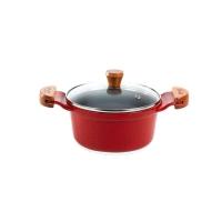 Caçarola Vermelha Antiaderente Em Cerâmica Javali Am 24Cm - 1