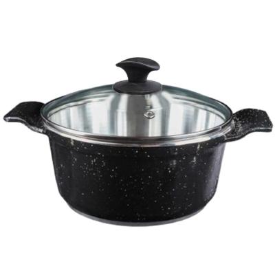 Caçarola Preto Liso Alumínio Fundido Usinado Javali Aa 26Cm