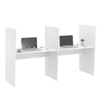 Mesa De Atendimento 2 Lugar Roma Branco