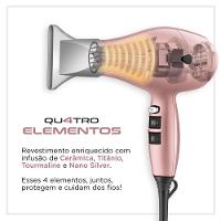 Secador De Cabelo By Juliette Mondial Golden Rose 220V - 7
