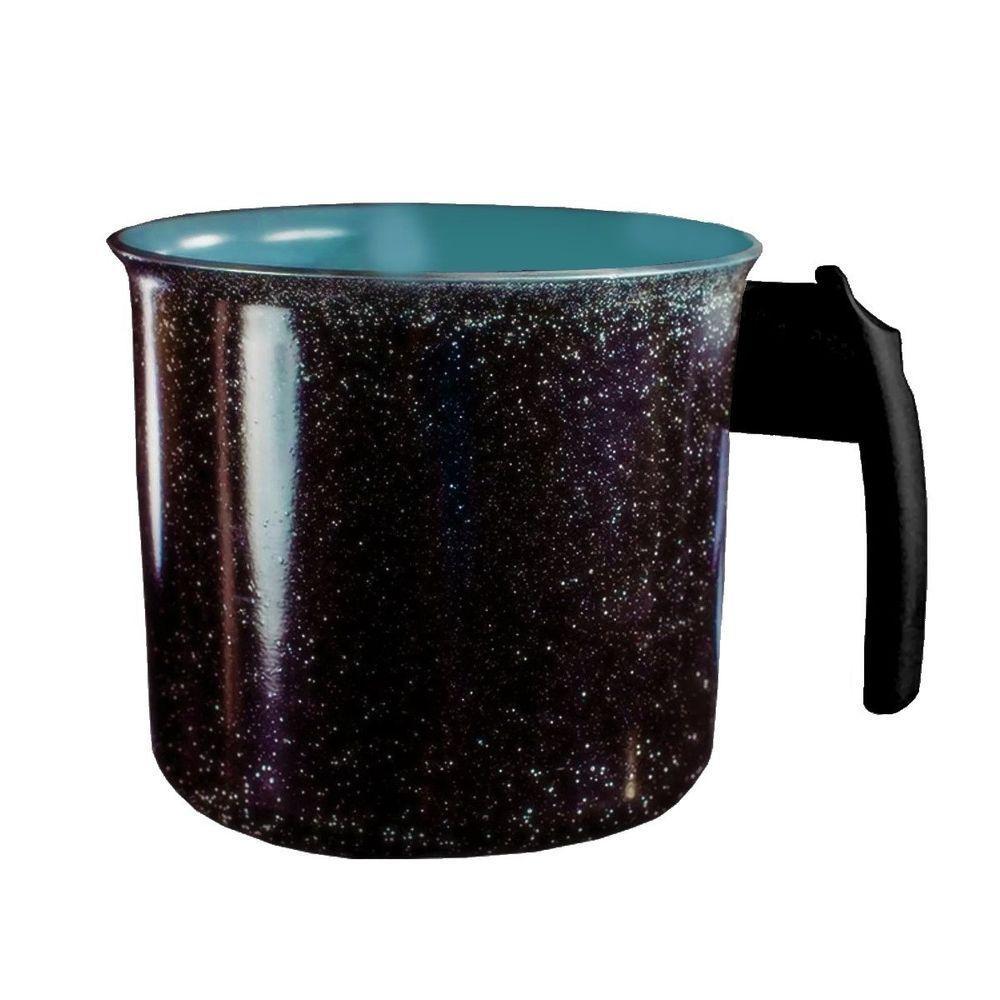 Canecão Fervedor Leiteira Cereja Antiaderente Cerâmica 16Cm - 1