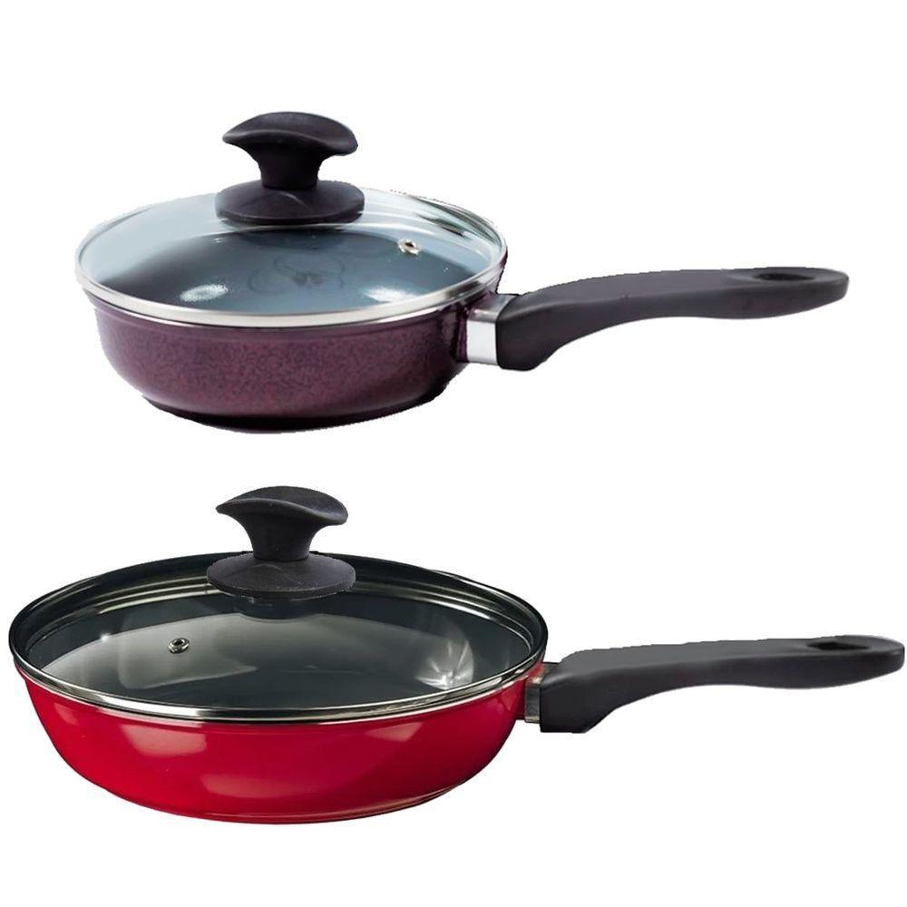 Jogo Frigideiras Antiaderente Cerâmica Javali 16 E 24Cm N12 - 1