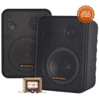 Caixa Acústica Trafo 70V(10W) Msb60Nc Preta Hayonik Par / 2 - 1