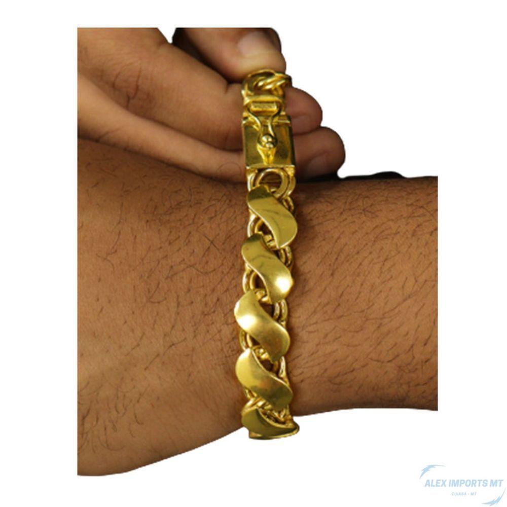 Pulseira 12mm Friso S De Moeda Antiga Para Festas - 2