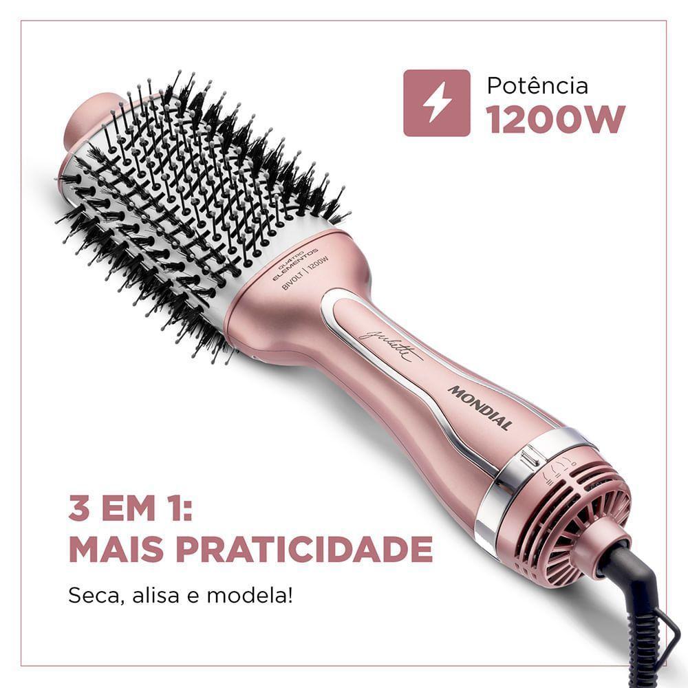 Escova Secadora By Juliette Mondial Golden Rose Bivolt ES-JU-01 - 3