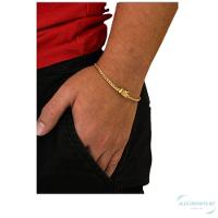 Pulseira De Mueda Antiga Fecho Gaveta Lateral Duplo 3Mm - 2