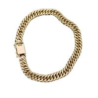 Pulseira De Moeda Antiga Grumet Ocada Com Trava Lateral - 1