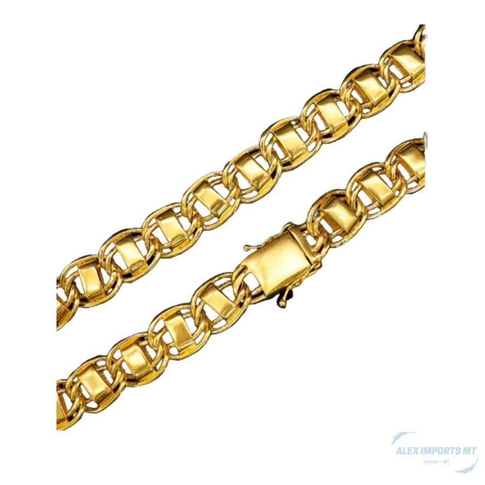 Pulseira Grosa Moeda Antiga Para Ostentar 15Mm Dubai - 3