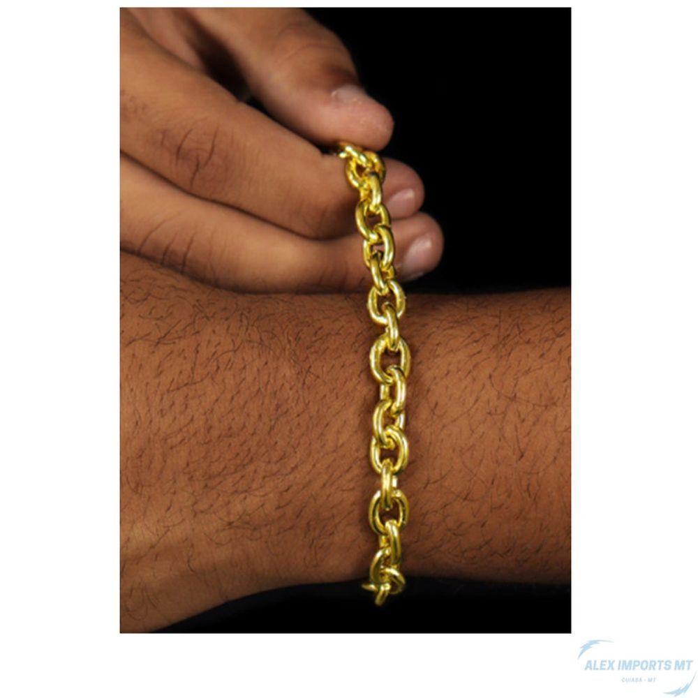 Pulseira Cadeado De Moeda Antiga 8mm - 2