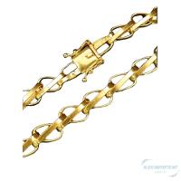 Pulseira Tijolinho Balao 8Mm De Moeda Antiga Nao Descasca - 2