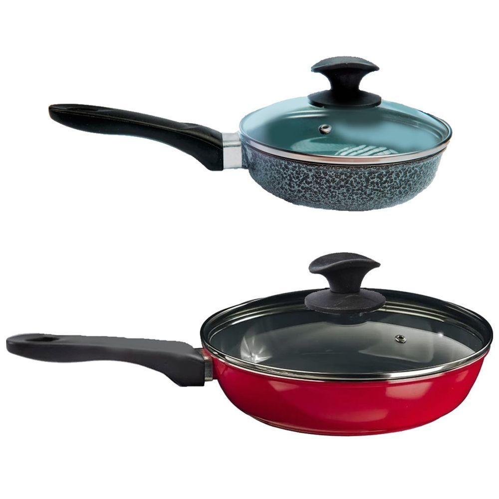 Jogo Frigideiras Antiaderente Cerâmica Javali 16 E 24Cm N08 - 1