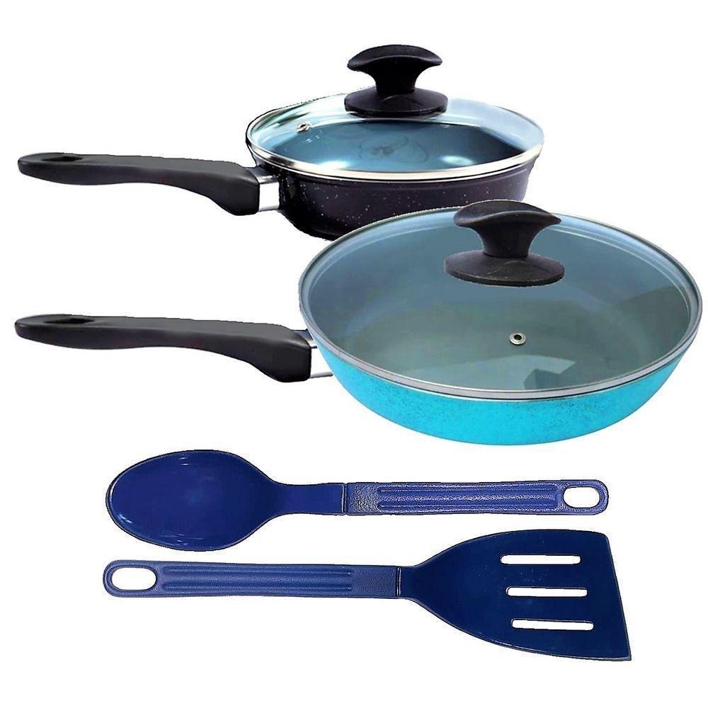 Jogo Frigideiras Antiaderente Cerâmica Javali 16E24 T01 N11 - 1