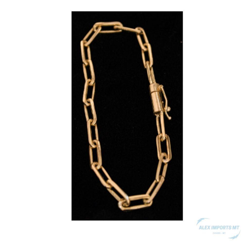 Pulseira Estilosa Nao Perde A Cor Moeda Antiga Carti 8Mm - 2