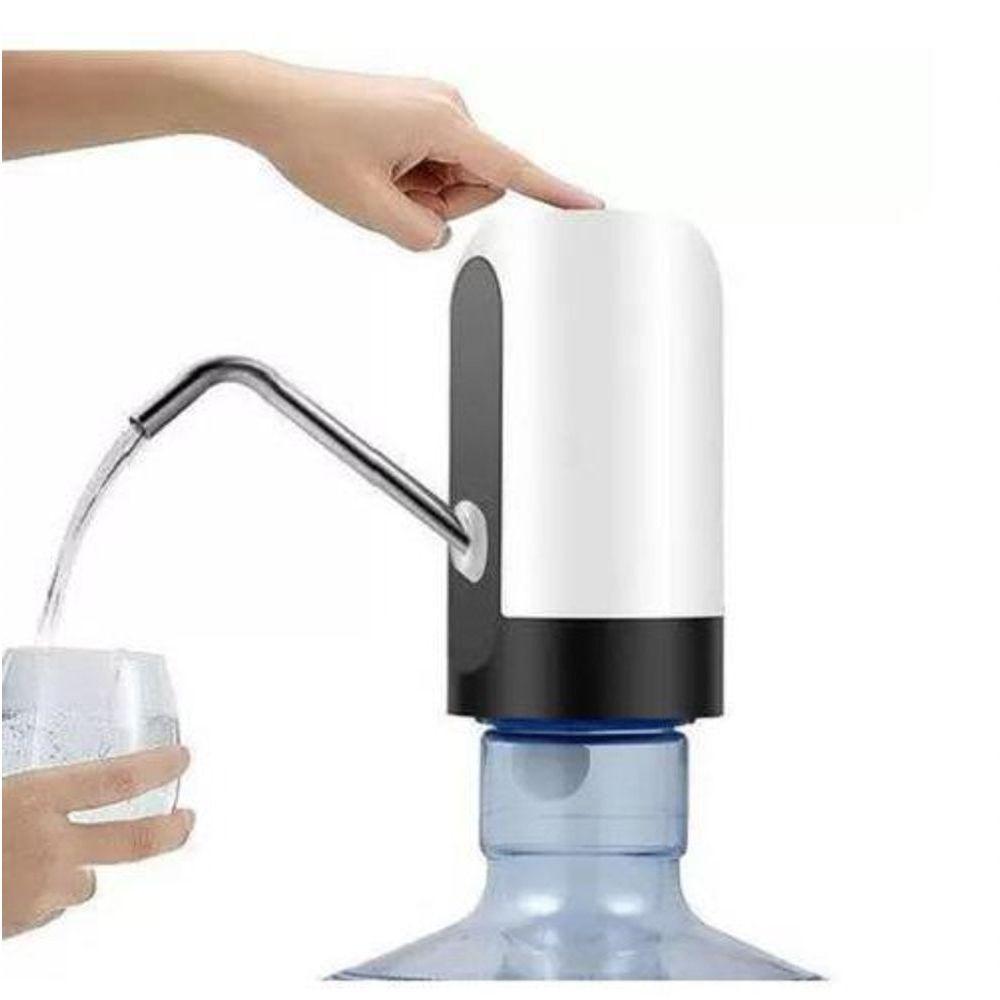 Bomba Elétrica Automática Bebedouro Galão água Recarregável - 2