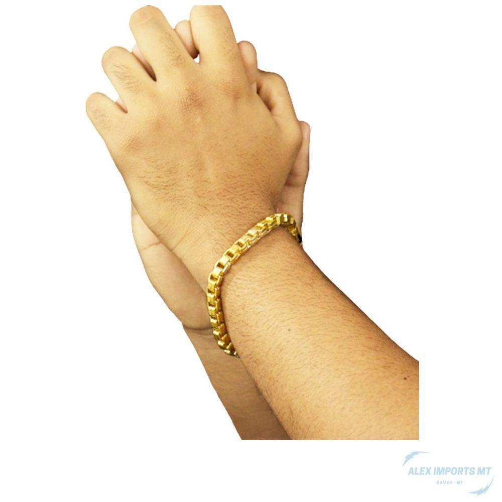 Pulseira Que Nao Perde A Cor Cubinho 6Mm Moeda Antiga - 2