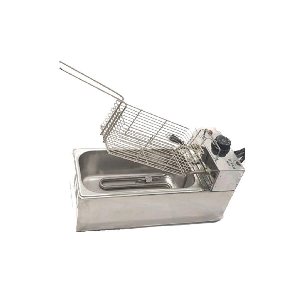 Fritadeira Elétrica 1 Cuba Plus Aço Inox 03L 110V 2000W - 1