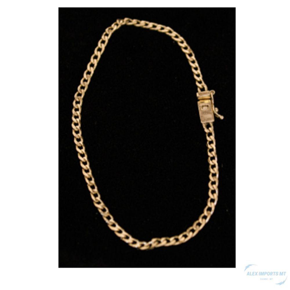 Pulseira De Mueda Antiga Estilosa Nao Perde A Cor 3Mm - 2