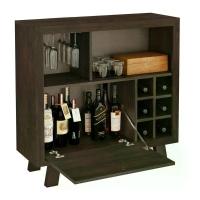 Adega Bar Com Suporte Para Taças Ad5002 Rustico Rustico - 7