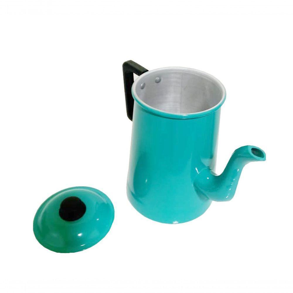 Bule De Alumínio 1.7 Litros Cor Turquesa Extang - 2