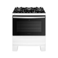 Fogão 5 Bocas Branco Com Mesa De Vidro Atlas Agile Up Bivolt - 1