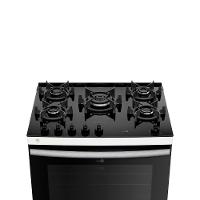 Fogão 5 Bocas Branco Com Mesa De Vidro Atlas Agile Up Bivolt - 6