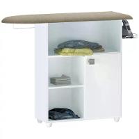 Tabua De Passar Roupas 1 Porta Mariana Branco Branco - 1