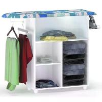 Tabua De Passar Roupas 1 Porta Mariana Branco Branco - 3