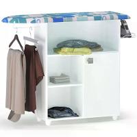 Tabua De Passar Roupas 1 Porta Mariana Branco Branco - 6