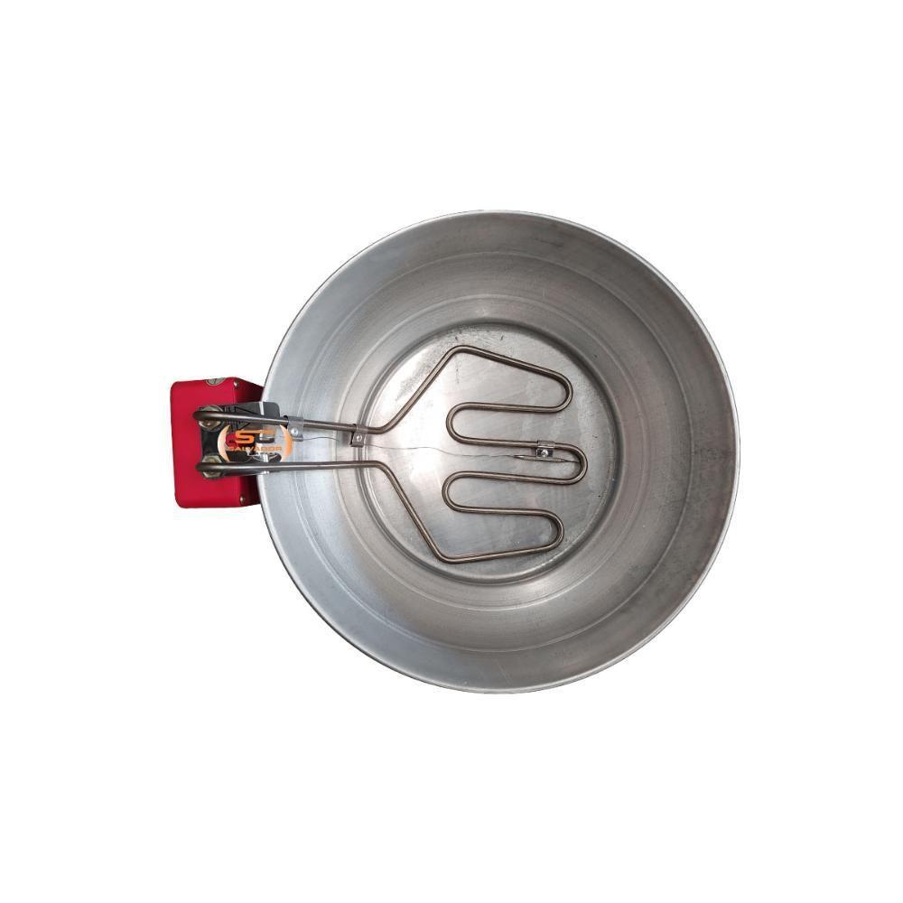 Fritador Elétrico Inox Tacho Fritura Alumínio 7 Lts 127v 26110 - Malta 127v - 4