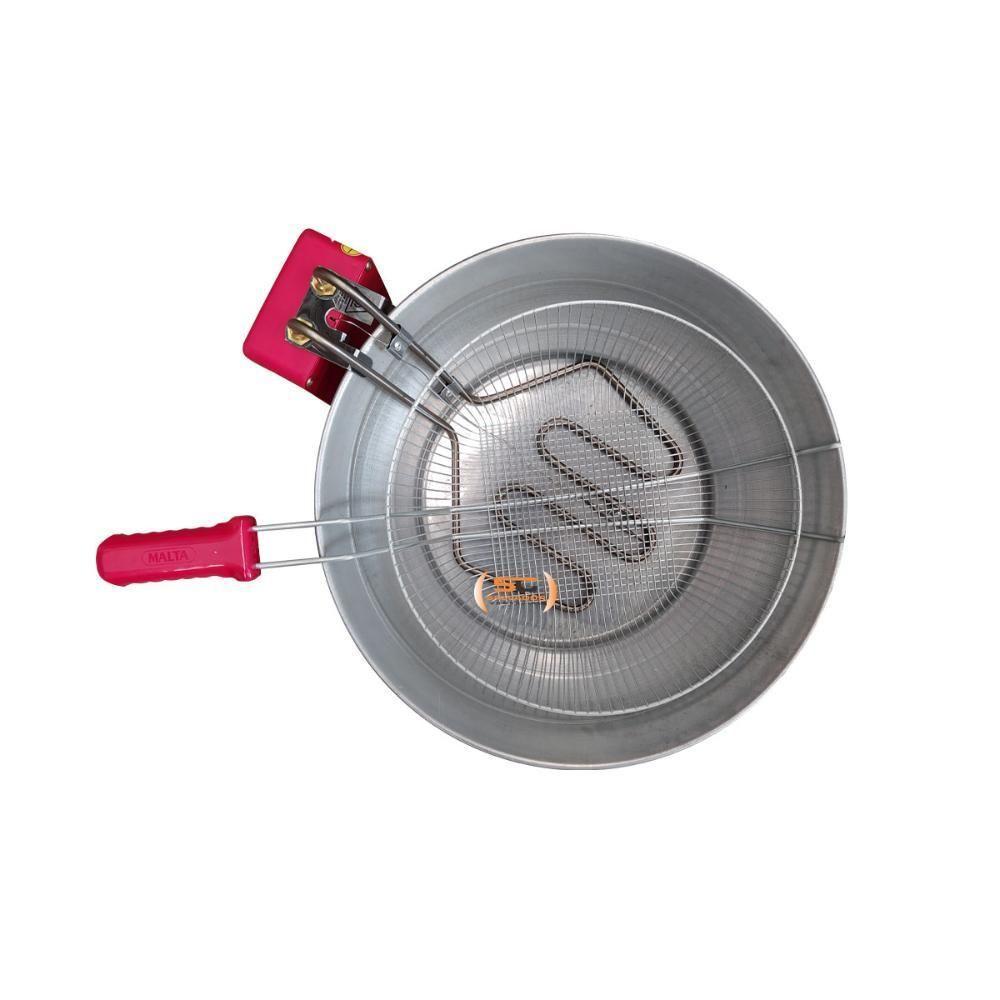 Fritador Elétrico Inox Tacho Fritura Alumínio 7 Lts 127v 26110 - Malta 127v - 5