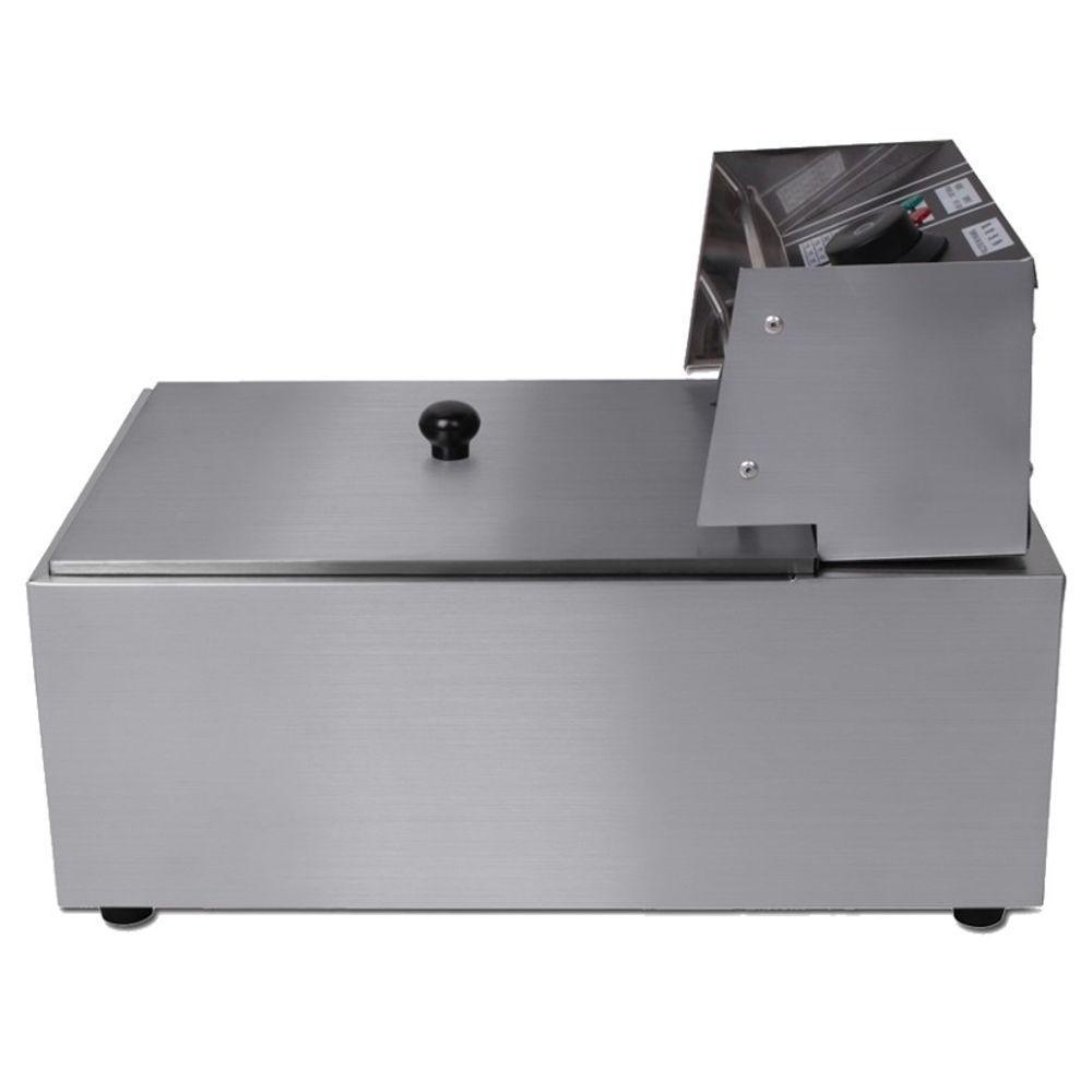 Fritadeira Elétrica 1 Cuba Aço Inox 5 Litros 110V 1800W - 6