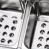 Fritadeira Elétrica 1 Cuba Aço Inox 5 Litros 110V 1800W