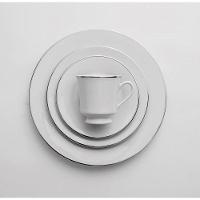 Conjunto De Xícara De Chá Com Pires 06 Peças Prata - 2