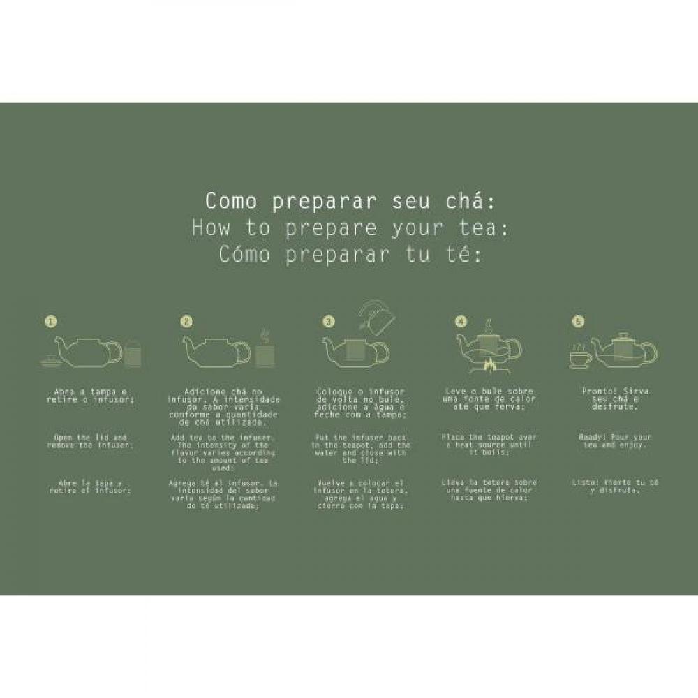 Bule para Chá Tramontina em Vidro e Aço Inox com Infusor 1 L - 4