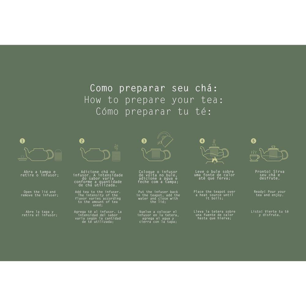 Bule para Chá Tramontina em Vidro e Aço Inox com Infusor 1 L - 7