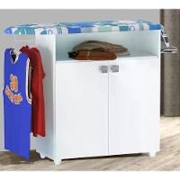 Tabua De Passar Roupas 2 Portas Bianca Branco Branco - 7