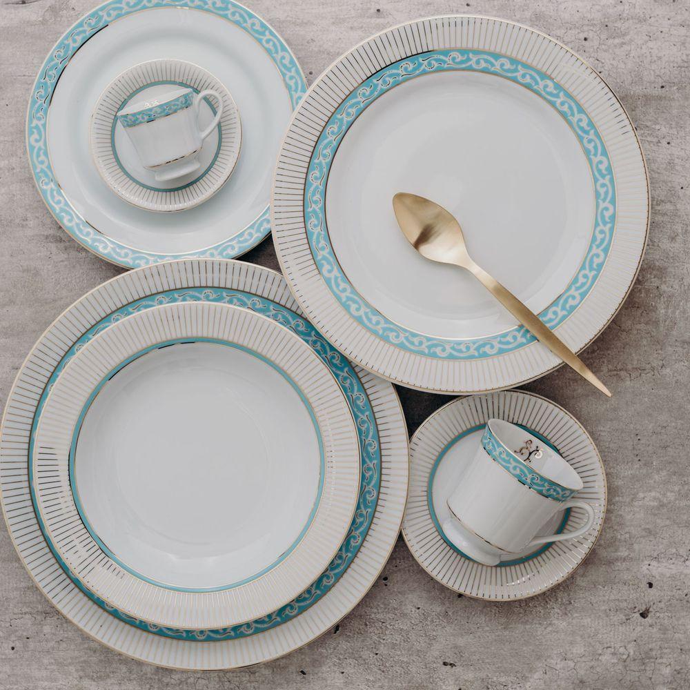 Conjunto De Xícara De Chá Com Pires 06 Peças Audrey Schmidt - 4