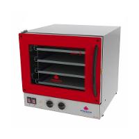 Kit - Forno Turbo Elétrico Fast Oven Prp-004 220v Vermelho + 4 Assadeiras - Progás 220v - 5