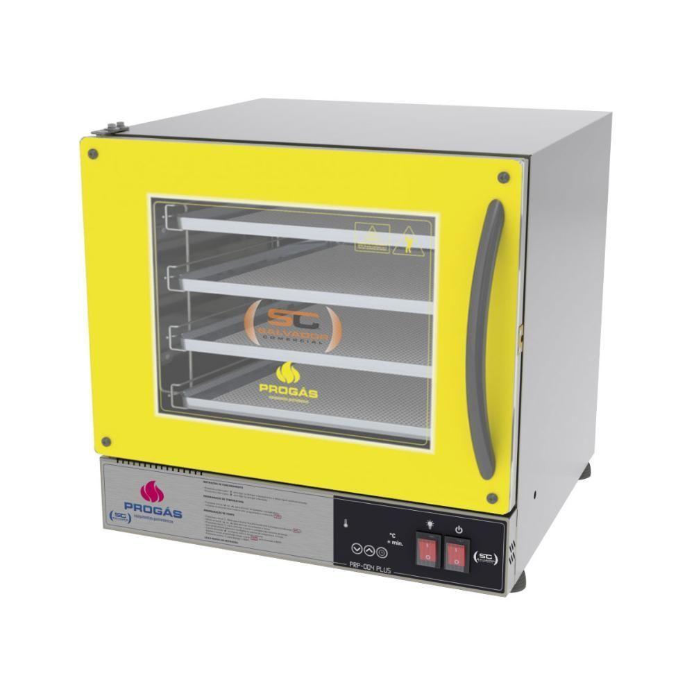 Forno Turbo Elétrico Fast Oven Prp-004 Plus Amarelo - Progas Digital 127v 127v - 1